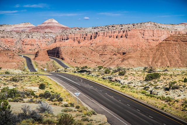 Désert de Las Vegas dans le Nevada au USA