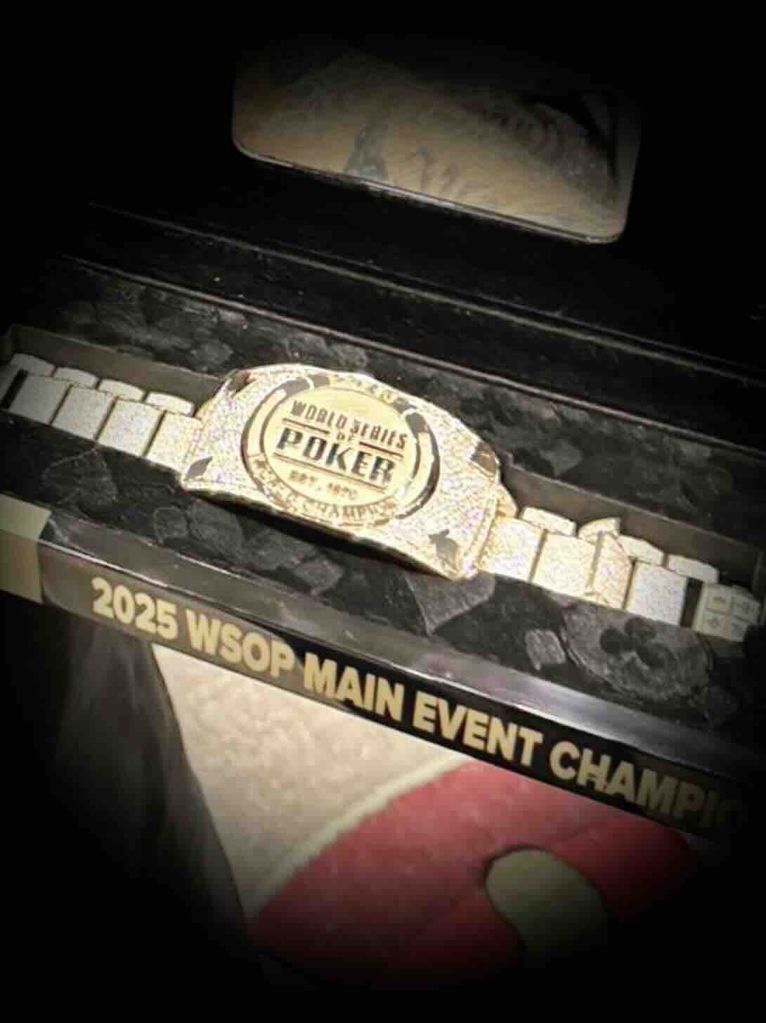Bracelet WSOP 2025 Main Event – Championnat du monde de poker à Las Vegas