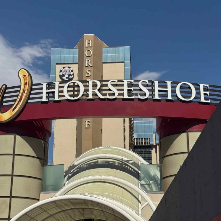 Entrée du Horseshoe Las Vegas, hôte des WSOP