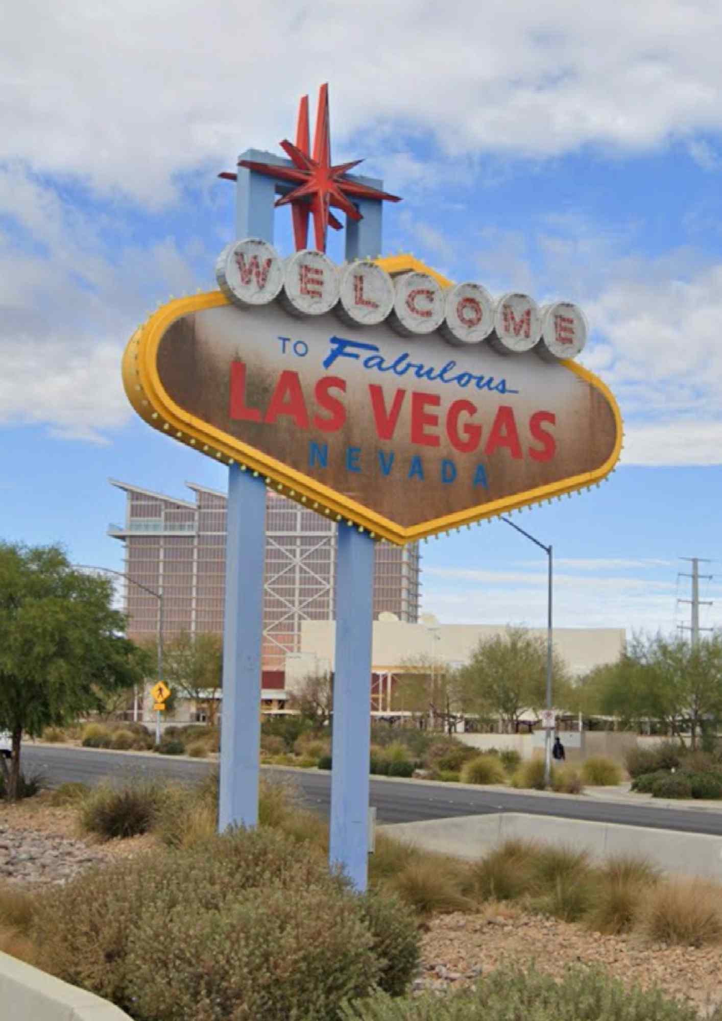 Panneau Welcome to Fabulous Boulder City sur Boulder Highway