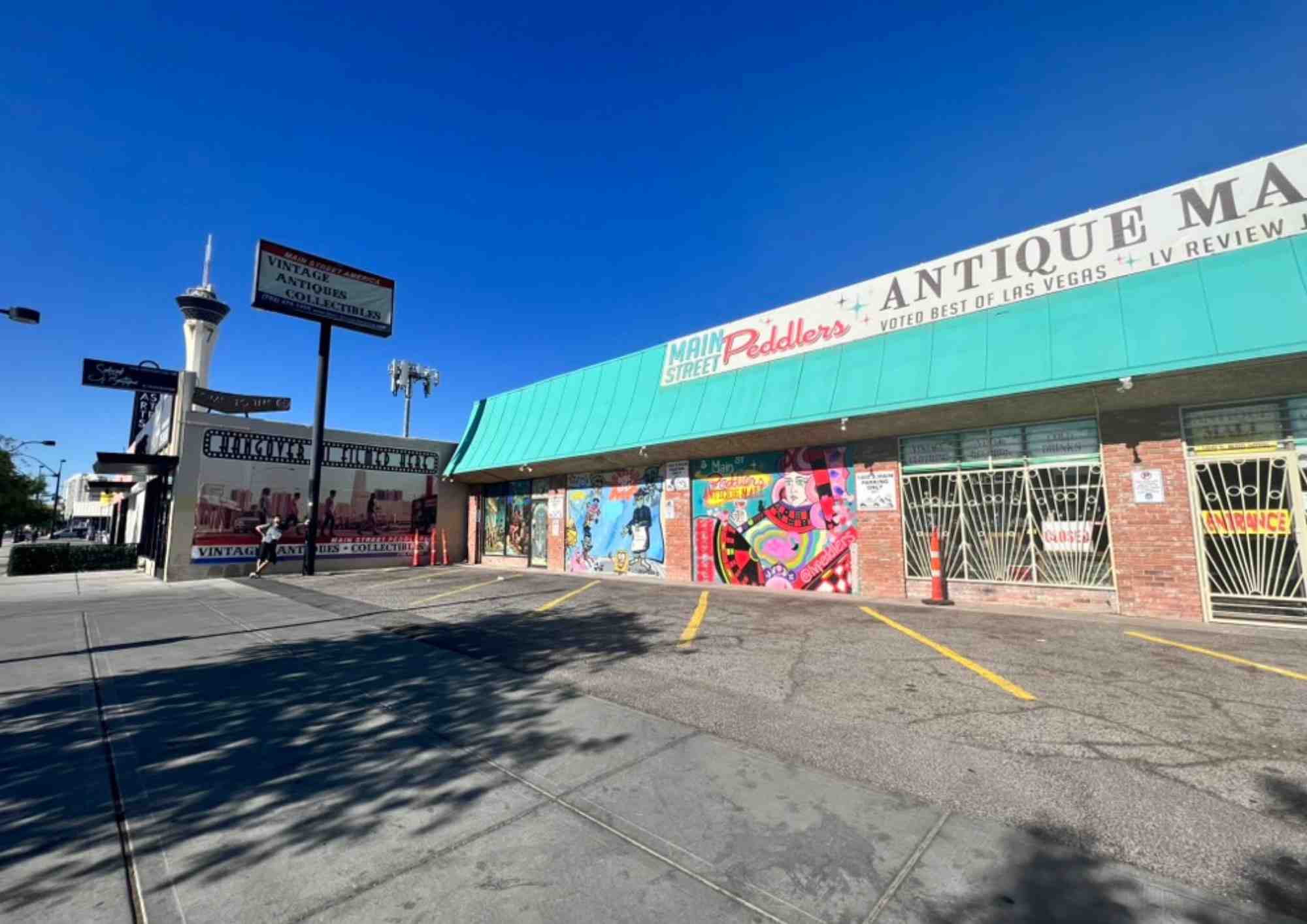 Main Street Peddlers et boutiques d’antiquités dans le Arts District 18b à Las Vegas