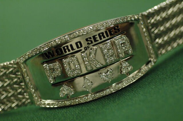 Bracelet des World Series of Poker