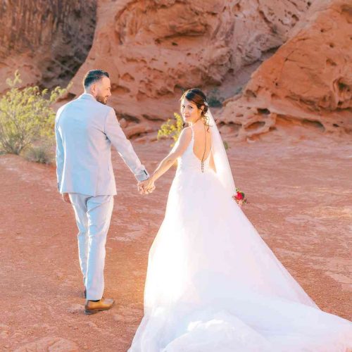 Mariage romantique au Valley of Fire